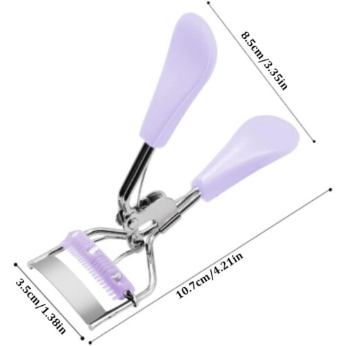 Eyelash Curler with Built-in Comb Purple 2