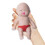 Sand-filled face-squeezing stress relief doll, 1 piece 4
