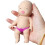 Sand-filled face-squeezing stress relief doll, 1 piece 5