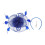 Women's Fascinator Hat with Flower Feather Mesh Design 6