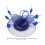 Women's Fascinator Hat with Flower Feather Mesh Design 3