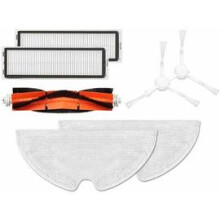 Chiffon de nettoyage lavable haute efficacité pour aspirateur robot, en microfibre assurant un nettoyage en profondeur des sols et des bords de