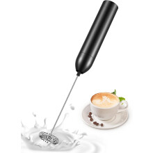 Montalatte efficiente, frullatore elettrico portatile in acciaio inossidabile per schiume cremose, alimentazione USB C ricaricabile, miscelazione