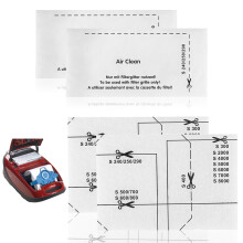 Filtre pour aspirateur Miele, performance améliorée, compatible avec les aspirateurs Miele série S, en tissu non tissé, installation facile