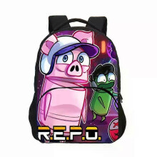 (23) 15inch R E. P.O Repo Backpack For Students Horror Game Schoolbag Primary And Secondary School Bookbags
