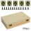 Small Box Hinges for Jewelry Boxes Retro Butt Style 100 pcs 2