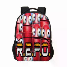 (11) 15inch R E. P.O Repo Backpack For Students Horror Game Schoolbag Primary And Secondary School Bookbags