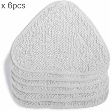 Remplacement idéal pour balai vapeur : tapis en microfibre lavables, ultra-absorbants et à séchage rapide, pour le nettoyage des sols durs.