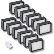 Lot de 12 filtres haute efficacité, compatibles avec les aspirateurs iRobot Roomba série EIJ, installation simple pour des performances optimales,