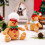 Gingerbread Man Plush Doll Soft Stuffed Sitting Cookie 8