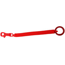 Porte-clés extensible, cordon léger avec fermoir sécurisé pour une utilisation polyvalente, corde enroulée sur ressort pour une fonction