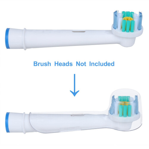 Electric Toothbrush Cover Protective Cap Clear 4 pcs 2
