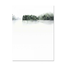 Art Zone, Mehrzweckdekoration, umweltfreundliche grüne Wandkunst, 5er-Pack Leinwanddrucke mit tropischen Blättern, wasserabweisend und