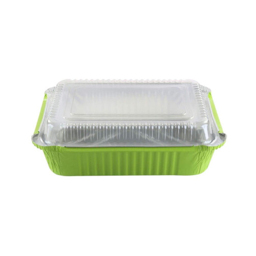 KitchenDance aluminum takeout containers with lids 3.75 lb 1