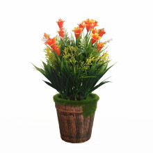Flores artificiales resistentes a los rayos UV para decoración de interiores y exteriores, flores artificiales blancas que brindan privacidad,