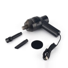 Aspirateur portable rechargeable, mini aspirateur doté d'un moteur à balais de technologie avancée et d'une batterie au lithium haute capacité