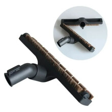 Brosse à poils souples pour parquets en bois dur, idéale pour un nettoyage en douceur. Accessoires pour aspirateur avec tête pivotante à 360