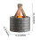Campfire Flame Humidifier with Essential Oils 300ml 7