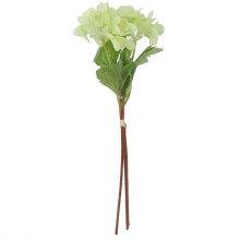 Flores de seda de poliéster, hortensias artificiales de colores vibrantes, decoración para bodas y fiestas, adecuadas para arreglos florales DIY,