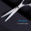 Happon hair cutting scissors 6 inch professional 2