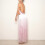(Light Pink, M) Robe longue à franges, dos nu et décolleté GY26177 5