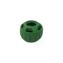 (Green) New Silicone Dog Chew Toys Refillable Boredom Interactive Dog Toys Chew-Resistant Reusable Pet Feeder Toy For Dog Teeth Grinding