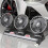 Car Fan5V USB Triple Head3-Speed Compact 2