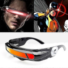 (Blue) Tr90 X-men Polarized Sunglasses Men Women Special Memory Materials Laser Cyclops Travel Shield Sun Glasses Uv400