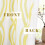 Valance Curtains Yellow 52 x 15 inches 3