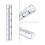 Happon plastic rain gauge replacement tubes 10-pack 5 inch 3