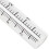 Happon plastic rain gauge replacement tubes 10-pack 5 inch 6