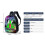 (C) Unspeakable New Cartoon Three-Piece School Bag Primary And Secondary Students Backpack 4