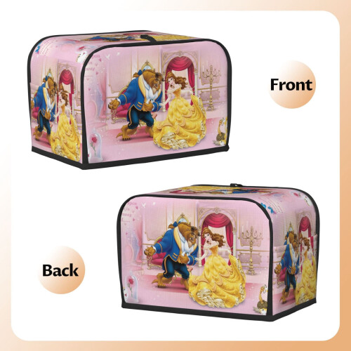 Beauty and the Beast Toaster Cover 2-Slice Polyester 1
