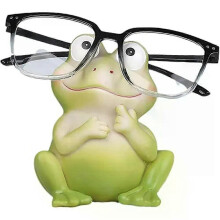 Cute Frogs Glasses Holder Creative Animal Eyeglasses Night Stand Reading Eyeglass Retainer Display Stands