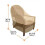 Housse imperméable pour chaise Adirondack QUTETN (1 pièce) 3
