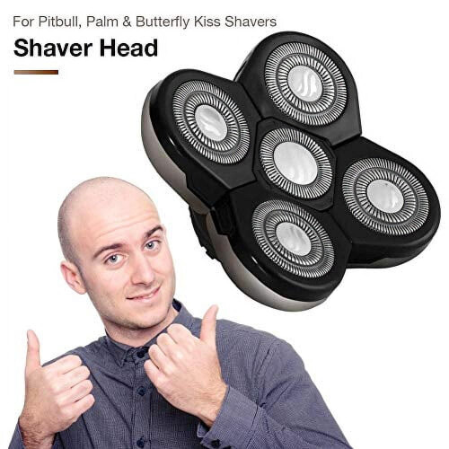 WOVTE Shaver Head Replacement Blade for Skull Shaver 2