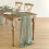 QUTETN gauze table runner rustic boho 90x300 cm 2