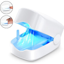 Appareil de traitement des mycoses des ongles des orteils, lumière bleue 470 nm et lumière infrarouge 910 nm, usage à domicile, soins sans d