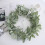 Artificial Lambs Ear Garland Flocked Green 2 Pack 4