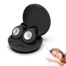 Bouchons d'oreilles de sommeil en silicone, antibruit, confortables, réutilisables et ergonomiques. 3 paires d'embouts pour un sommeil paisi