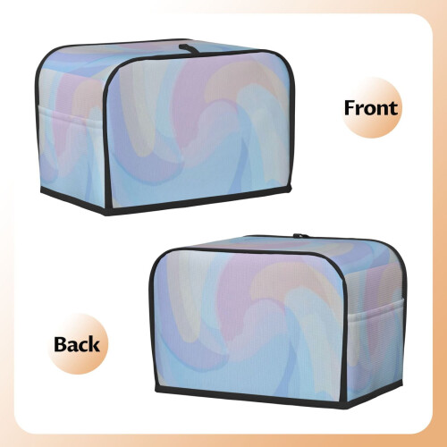 Tie Dye Toaster Cover 2-Slice Polyester Dust Cover 1
