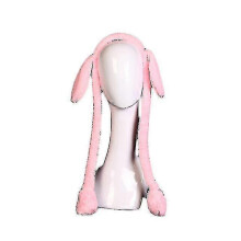 (Pink) Cute Rabbit Ear Hat Headband For Kids Adult Movable Bunny Ears Plush Toy Lugs Hair Hoop Party Photo Props Adult Gift Headwear