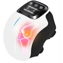 Appareil de massage portable pour genoux avec chaleur et vibration, dispositif ergonomique de soulagement de la douleur pour un confort quot