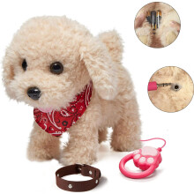 Peluche électronique pour enfants, figurine en peluche douce pour jouer et offrir