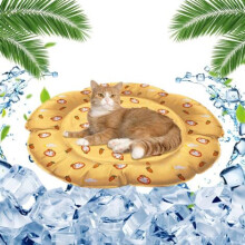 Tapis rafraichissant chien 40 X 50cm,Tapis rafraichissant chat,Tapis refrigerant pour chien,Auto-refroidissant,Gel non toxique,Applicable Ă
