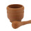 TrueClos Mortar and Pestle Set Solid Stone 1 Piece 6