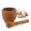 TrueClos Mortar and Pestle Set Solid Stone 1 Piece 8
