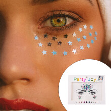 Eye Forehead Rhinestone Stickers Self-Adhesive 12pcs