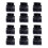 TrueClos hair roller clips for sectioning 12 pcs 1