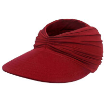(Red Wine) Summer Women's Sun Hat Summer UV Protection Beach Cap for Hiking Adventures